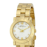 Marc Jacobs Mini Amy White Dial Gold Steel Strap Watch for Women - MBM3057 Authentic Buy Shop Now