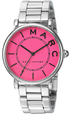 Marc Jacobs Roxy Pink Dial Silver Steel Strap Watch for Women - MJ3524 Authentic Buy Shop Now