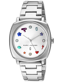 Marc Jacobs Mandy Silver Dial Silver Steel Strap Watch for Women - MJ3548 Authentic Buy Shop Now