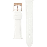 Marc Jacobs Mandy White Dial White Leather Strap Watch for Women - MJ8678 Authentic Buy Shop Now