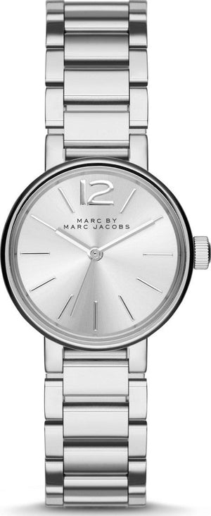 Marc Jacobs Peggy Silver Dial Silver Steel Strap Watch for Women - MBM3404 Authentic Buy Shop Now
