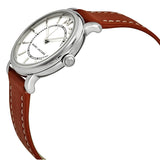 Marc Jacobs Roxy Silver Dial Brown Leather Strap Watch for Women - MJ1572 Authentic Buy Shop Now