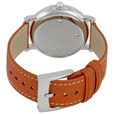 Coach Delancey White Dial Orange Leather Strap Watch for Women - 14502880 Authentic Buy Shop Now