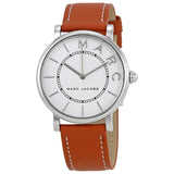 Marc Jacobs Roxy White Dial Brown Leather Strap Watch for Women - MJ1571 Authentic Buy Shop Now
