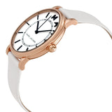 Marc Jacobs Roxy White Dial White Leather Strap Watch for Women - MJ1562 Authentic Buy Shop Now