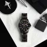 Maserati Competizione Black Dial Black Steel Strap Watch For Men - R8853100035 Authentic Buy Shop Now