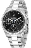 Maserati Competizione Chronograph Quartz Black Dial Watch For Men - R8853100023 Authentic Buy Shop Now