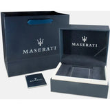 Maserati Competizione Chronograph Black Dial Silver Steel Strap Watch For Men - R8873600008 Authentic Buy Shop Now