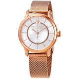 Maserati Epoca Mother of Pearl Dial Rose Gold Mesh Strap Watch For Women - R8853118506 Authentic Buy Shop Now