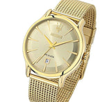 Maserati Epoca Golden Dial Golden Mesh Bracelet Watch For Men - R8853118003 Authentic Buy Shop Now