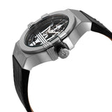 Maserati Potenza Automatic Black Dial Black Leather Strap Watch For Men - R8821108038 Authentic Buy Shop Now
