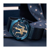 Maserati Potenza Blue Dial Edition 42mm Mesh Bracelet Watch For Men - R8853108008 Authentic Buy Shop Now