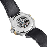 Maserati Potenza Automatic Skeleton Dial Black Leather Strap Watch For Men - R8821108011 Authentic Buy Shop Now
