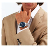Maserati Competizione Quartz Blue Dial Silver Steel Strap Watch For Men - R8853100036 Authentic Buy Shop Now
