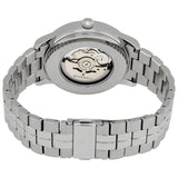 Maserati Ricordo Automatic Skeleton Silver Dial Silver Steel Strap Watch For Men - R8823133005 Authentic Buy Shop Now