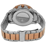 Maserati SFIDA Chronograph Black Dial Two Tone Steel Strap Watch For Men - R8873640002 Authentic Buy Shop Now