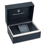 Maserati SFIDA Chronograph Blue Dial Two Tone Steel Strap Watch For Men - R8873640012 Authentic Buy Shop Now