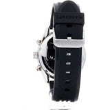 Maserati Traguardo Chronograph Silver Dial Black Rubber Strap Watch for Men - R8871612012 Authentic Buy Shop Now