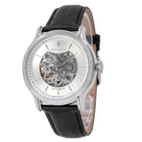 Maserati Epoca Automatic Skeleton Mechanical Silver Dial Watch For Men - R8821118003 Authentic Buy Shop Now