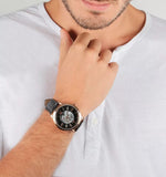 Maserati Epoca Automatic Skeleton Mechanical Black Watch For Men - R8821118001 Authentic Buy Shop Now