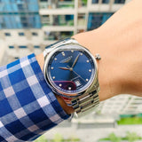 Longines Master Collection Automatic 40mm Blue Dial Silver Steel Strap Watch for Men - L2.793.4.97.6 Authentic Buy Shop Now