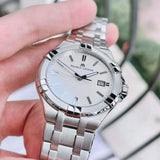 Maurice Lacroix Aikon Date White Dial Silver Steel Strap Watch for Men - AI1008-SS002-131-1 Authentic Buy Shop Now