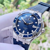 Maurice Lacroix Aikon Venturer Blue Dial Blue Rubber Strap Watch for Men - AI6058-SS001-430-1 Authentic Buy Shop Now