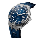 Maurice Lacroix Aikon Venturer Blue Dial Blue Rubber Strap Watch for Men - AI6058-SS001-430-1 Authentic Buy Shop Now