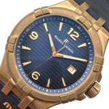 Maurice Lacroix Aikon Limited Edition Blue Dial Blue Leather Strap Watch For Men - AI6008-BRZ01-420-1 Authentic Buy Shop Now