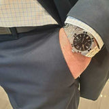 Maurice Lacroix Aikon Automatic Black Dial Silver Steel Strap Watch for Men - AI1807-SS002-330-1 Authentic Buy Shop Now