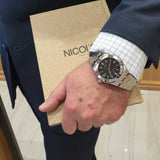 Maurice Lacroix Aikon Automatic Black Dial Silver Steel Strap Watch for Men - AI1807-SS002-330-1 Authentic Buy Shop Now