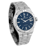 Maurice Lacroix Aikon Automatic Blue Dial Silver Steel Strap Watch For Men - AI6008-SS002-430-1 Authentic Buy Shop Now