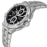 Maurice Lacroix Aikon Chronograph Black Dial Silver Steel Strap Watch for Men - AI1018-SS002-330-1 Authentic Buy Shop Now