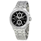 Maurice Lacroix Aikon Chronograph Black Dial Silver Steel Strap Watch for Men - AI1018-SS002-330-1 Authentic Buy Shop Now
