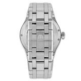 Maurice Lacroix Aikon Limited Edition Automatic Date Orange Dial Silver Steel Strap Watch For Men - AI6008-SS00F-530-1 Authentic Buy Shop Now