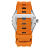 Maurice Lacroix Aikon Limited Edition Automatic Date Orange Dial Silver Steel Strap Watch For Men - AI6008-SS00F-530-1 Authentic Buy Shop Now