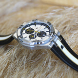 Maurice Lacroix Aikon Chronograph King of the Court Limited Edition Silver Dial Grey Rubber Strap Watch for Men - AI1018-TT030-130-K Authentic Buy Shop Now