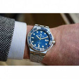 Maurice Lacroix Aikon Venturer Blue Dial Silver Steel Strap Watch for Men - AI6058-SS002-430-1 Authentic Buy Shop Now