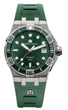 Maurice Lacroix Aikon Venturer Green Dial Green Rubber Strap Watch for Men - AI6057-SSL50-630-5 Authentic Buy Shop Now
