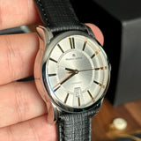 Maurice Lacroix Pontos Silver Dial Black Leather Strap Watch For Men - PT6148-SS001-131 Authentic Buy Shop Now