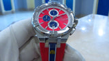 Maurice Lacroix Aikon Beach Volley Vikings Limited Edition Red Dial Red Rubber Strap Watch for Men - AI1018-SS001-530-6 Authentic Buy Shop Now
