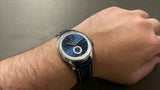 Breitling Premier Automatic 40mm Blue Dial Blue Leather Strap Mens Watch - A37340351C1P2 Authentic Buy Shop Now
