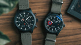 IWC Pilot’s Watch Mark XVIII Top Gun Edition “SFTI” Black Dial Green Nylon Strap Watch for Men - IW324712 Authentic Buy Shop Now