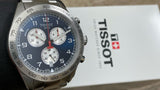 Tissot PRS 516 Chronograph Blue Dial Blue Steel Strap Watch for Men - T131.617.11.042.00 Authentic Buy Shop Now