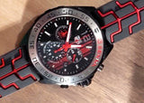Tag Heuer Formula 1 Ayrton Senna Limited Edition Black Dial Two Tone Rubber Strap Watch for Men - CAZ1019.FT8027 Authentic Buy Shop Now