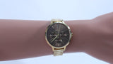 Hugo Boss Symphony Brown Dial Gold Steel Strap Watch for Women - 1502422 Authentic Buy Shop Now