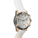 Guess Catalina White Dial White Silicon Strap Watch For Women - W0562L1 Authentic Buy Shop Now
