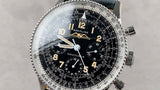 Breitling Navitimer Ref. 806 1959 Re-Edition Black Dial Brown Leather Strap Watch for Men - AB0910371B1X1 Authentic Buy Shop Now