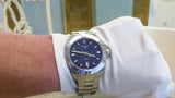 Tissot PR 100 Sport Blue Dial Silver Steel Strap Watch For Men - T101.610.11.041.00 Authentic Buy Shop Now
