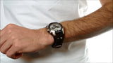 Fossil Coachman Chronograph Silver Dial Brown Leather Strap Watch for Men - CH2565 Authentic Buy Shop Now